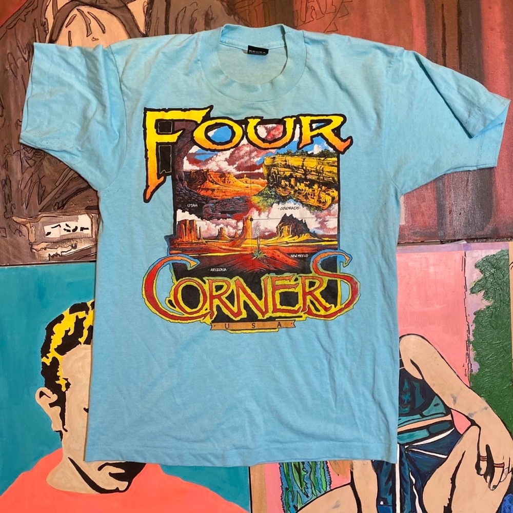 Vintage Four Corners T Shirt